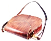 Bolso cruzado de cuero genuino para mujer con forro de poliéster de moda de estilo pijo para primavera Otoño Invierno-Precio de venta completo
