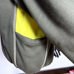 เสื้อฮู้ดดี้ทรงโอเวอร์ไซส์สไตล์วินเทจ OEM HSI Trendy 2026 ผ้าคอตตอนฟลีซเนื้อหนา ทรงบ็อกซี่ ไหล่ตก สำหรับผู้ชาย  แบบเรียบไม่มีลาย  ขายส่ง - Product Image 3