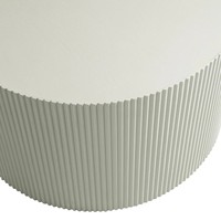 Table basse en métal de vente chaude pour des meubles de décoration de salon regard attrayant fini enduit de poudre de qualité supérieure