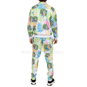 ชุดวอร์มผู้ชายไซส์ใหญ่ แห้งเร็ว ระบายอากาศดี พิมพ์ลายแบบซับลิเมชั่น ชุดลำลองสำหรับฤดูหนาว สั่งทำสีและโลโก้ได้ คุณภาพสูง - Product Image 2