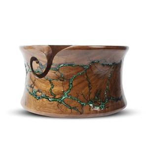 Decorative High Quality Resin Yarn <b>Bowl</b> for <b>Knitting</b> and Crocheting Resin Yarn <b>Bowl</b> Handmade - Product Image 5