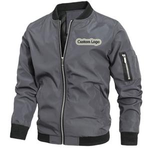 Nouveaux vêtements pour hommes personnalisés Streetwear veste universitaire surdimensionnée veste universitaire pour hommes veste polyvalente grande taille - Product Image 3