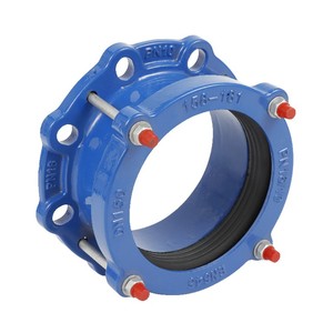 Adaptadores de brida de acero al carbono de hierro fundido dúctil PN10 PN16 PN25 Junta de acoplamiento de tocador universal Superficie pintada de baja presión - Product Image 1