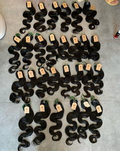 ผมต่อแบบ Body Wave แบบมัดมือ 100% ผมแท้เวอร์จิ้นเรมี่ แบบเส้นเดียว ติดตั้งได้ตั้งแต่หูถึงหู ผมแท้เวียดนาม - Product Image 5