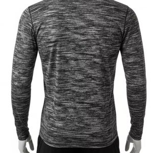 เสื้อออกกำลังกายผู้ชาย แห้งเร็ว พิมพ์ลายด้วยความร้อน ผ้าโพลีเอสเตอร์ ยืดหยุ่น ระบายอากาศ ซับเหงื่อ สำหรับออกกำลังกาย เล่นกีฬา - Product Image 4