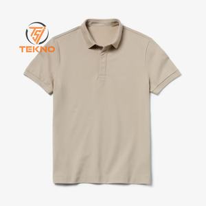 Vente en gros personnalisé respirant brodé impression logo 100% coton polyester hommes pour polos uniforme de golf t-shirts uni - Product Image 6