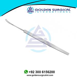 Bucle de lente Keener Arit quirúrgico de acero inoxidable, curva fuerte dentada de 3mm de ancho para eliminación de fragmentos de núcleo de incisión pequeña - Product Image 6