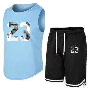 Wholesale Custom Summer New Arrival Polyester Jogging Sportswear Gym Tracksuit and Short 2 Piece Shorts <b>Men</b> T Shirt <b>Set</b> - Product Image 4