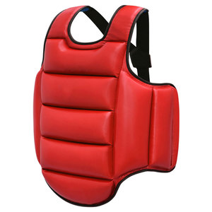 Chaleco de boxeo de Karate transpirable acolchado Mma cuerpo cintura Chaleco de boxeo artes marciales Taekwondo entrenamiento Protector Chaleco de boxeo - Product Image 6