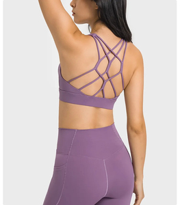 OEM Private Label Clothing Women Yoga Fitness <b>Bra</b> Buttery Soft Material Sport <b>Bra</b> - Product Image 1