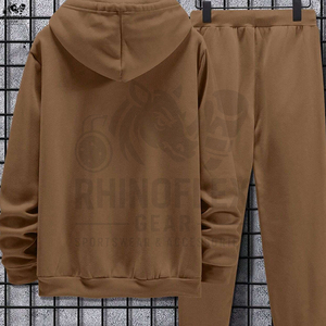 Survêtements d'hiver à capuche imprimés pour hommes avec logo personnalisé, service OEM du Pakistan - Product Image 3