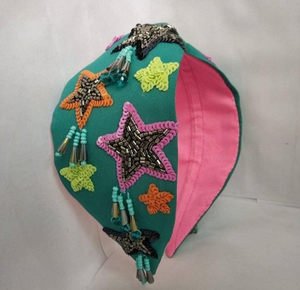 Diademas Elegantes con Cuentas de Semillas para Mujer, Accesorios Perfectos para el Cabello para Bodas, Fiestas o Cualquier Ocasión con Colores Vibrantes - Product Image 1