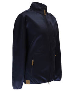 เสื้อแจ็คเก็ตซอฟต์เชลล์โพลีเอสเตอร์สำหรับเดินป่าและกิจกรรมกลางแจ้ง แบบเรียบง่าย สไตล์ลำลอง ผลิตจำนวนมาก รับผลิตตามแบบ (OEM) น้ำหนักเบา ระบายอากาศได้ดี สำหรับผู้ชาย - Product Image 4