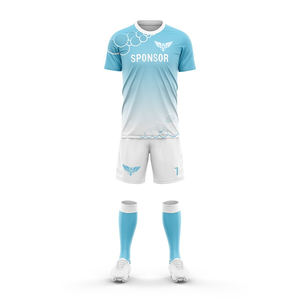 Conjuntos de camisetas de fútbol sublimación personalizados para hombres, ropa deportiva de fútbol para la práctica del equipo de fútbol - Product Image 1
