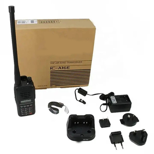 Dài phạm vi VHF ban nhạc không khí <span class=keywords><strong>ICOM</strong></span> IC-A16e cầm tay hai cách phát thanh Walkie Talkie thông tin liên lạc hàng không đài phát thanh cho máy bay - Product Image 6