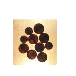 Boutons en corne naturelle véritable bouton en corne de buffle Accessoires de vêtement et de traitement bouton en corne de buffle - Product Image 3