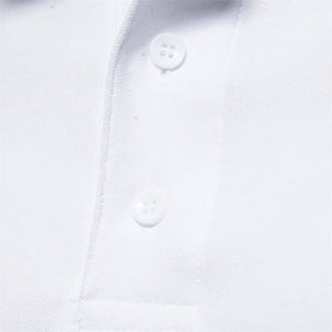 Vente en gros de polo grande taille pour hommes T-shirt en coton sport avec logo personnalisé en tricot à motif uni en polyester vierge et imprimé golf - Product Image 3