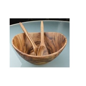 Dernier modèle Design Bol de service en bois décoratif Bol de service en bois de haute qualité de luxe Bol à mélanger en bois de luxe personnalisé - Product Image 3