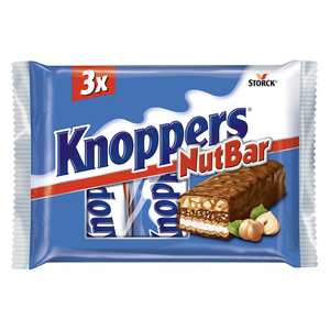 Galletas de chocolate Fresh Storck Knoppers con capas de oblea crujiente y relleno de avellanas, 5 x 40g, envueltas individualmente, venta al por mayor. - Product Image 5
