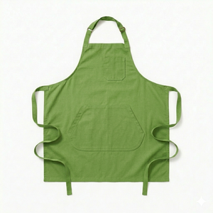 Tablier en toile personnalisé, imperméable et résistant à l'huile, réglable, pour serveur, outil de travail, lavable, pour charpentier, barista - Product Image 4