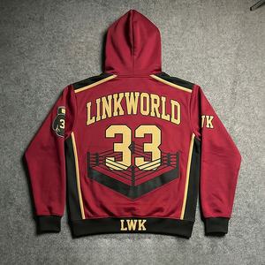 Ensemble sweat à capuche et short surdimensionné 100 % coton de haute qualité pour l'hiver 2026 – Vente en gros LWK-HS-0004 - Product Image 5