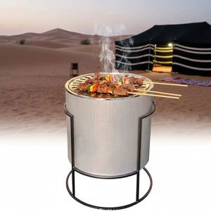 Most Selling Kitchenware Metal Teapot Heater Best Quality Handmade Firepit Heater Wholesale Price Barbeque <b>Camping</b> Party Usage - Product Image 3