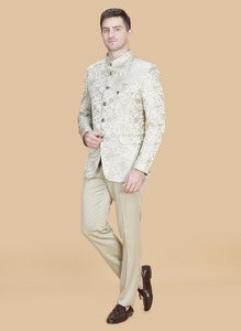 ชุดสูทผู้ชายสีเขียวทะเลสองชิ้น คุณภาพส่งออก สำหรับงานแต่งงานและงานองค์กร มีจำหน่ายในราคาส่งออก - Product Image 4