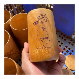 Simple style <b>Bamboo</b> <b>Cup</b> for indoor drink purposes <b>Bamboo</b> <b>Cup</b> crafted with care in Vietnam for home and restaurant usage - Product Image 1