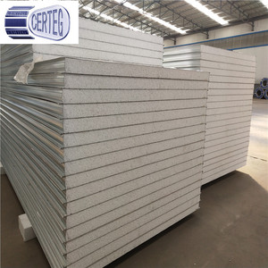 Panneau sandwich EPS non combustible PROPOR, supporté par une usine moderne, pour les installations industrielles de salles blanches - Product Image 4