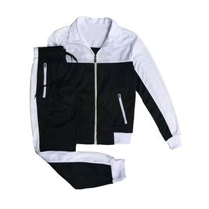 Conjunto de chándal con logotipo personalizado Unisex 2023, ropa deportiva de gimnasio de alta calidad, chándal de 2 piezas, talla XL, ejercicio de invierno para medio hombre y mujer - Product Image 2