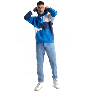 เสื้อฮู้ดแบบรูดซิปสำหรับผู้ชายเสื้อสเวตเตอร์มีฮู้ดผ้าฝ้ายแบบ OEM ผู้ผลิตในปากีสถาน - Product Image 3