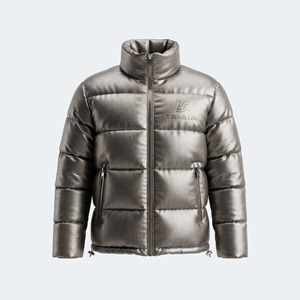 Chaqueta Acolchada de Invierno para Hombre, Diseño Personalizado, Lona Impermeable, Ligera, Colores Sólidos, Precio Económico, Nueva Llegada - Product Image 4