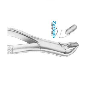 Forceps d'extraction dentaire en acier inoxydable de haute qualité, molaires supérieures gauche, fig 20L, instruments dentaires - Product Image 6