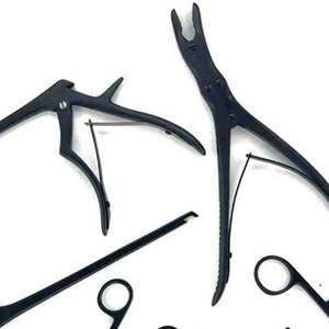 Juego quirúrgico de acero inoxidable recubierto de plata para laminectomía básica, 16 piezas, instrumentos ortopédicos, autoclavable Manual - Product Image 5