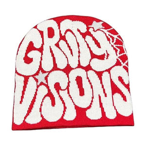 Venta al por mayor gorro de punto con logotipo personalizado gorro cálido de punto de invierno gorro bordado con estilo para compradores de moda - Product Image 1