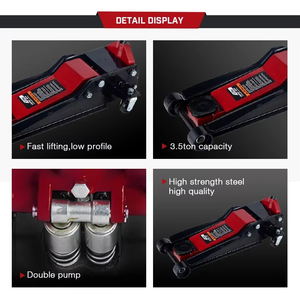 Gato de botella hidráulico de 10 toneladas mecánico automático de alta venta gatos de coche duraderos - Product Image 2