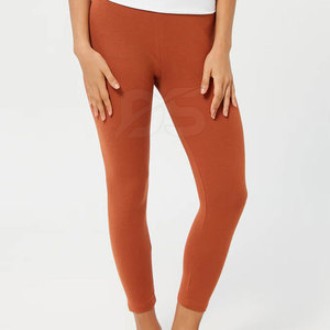 บริการ OEM กางเกงเลกกิ้งลำลองสำหรับผู้หญิงใส่ออกกำลังกาย ผ้าสแปนเด็กซ์/โพลีเอสเตอร์ น้ำหนักเบา แห้งเร็ว ระบายอากาศได้ดี คุณภาพสูง - Product Image 3