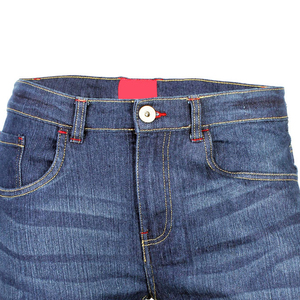 Venta al por mayor de pantalones cortos de mezclilla de primera calidad de color sólido para los hombres logotipo personalizado de verano de calle estilo casual característica ecológica - Product Image 2