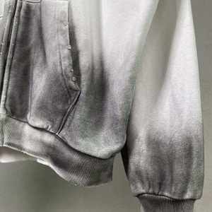 Pull-over de qualité supérieure en coton personnalisé fabricant de sweats à capuche surdimensionnés sweats à capuche en coton épais vierge coupe carrée sweats à capuche pour hommes - Product Image 4