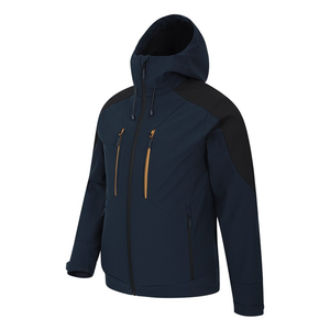Best High Quality Canvas Softshell <b>Jacket</b> Men Stand Front Comfortable New Arrival Breathable Winter Casual Fashion Custom Color - Product Image 4