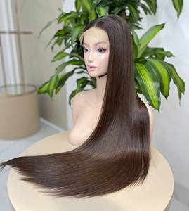 Pelucas rectas de hueso muy sedoso para mujeres negras de 100% cabello humano vietnamita precio al por mayor - Product Image 5