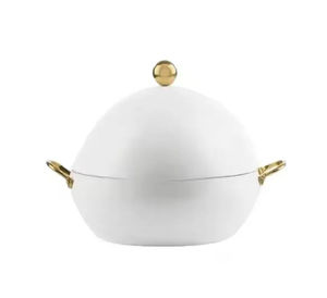 Casserole isolée haute performance dans un style en cuivre poli alliant élégance et couvercle étanche fiable - Product Image 5