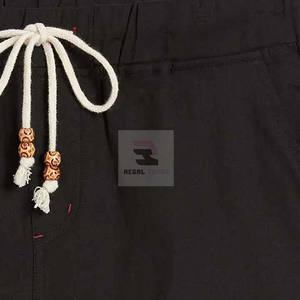 Pantalones Cortos Bermuda para Hombre de Alta Calidad con Cintura Elástica, Transpirables, de Algodón, Estilo Casual, Cintura Media, Diseño Liso, Tejido Ecológico - Product Image 6