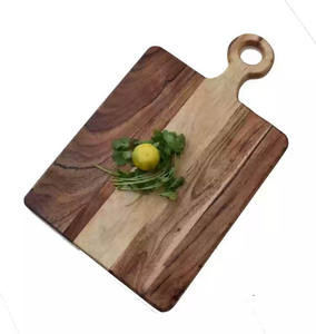 Planche à découper moderne en bois fabriqué à la main pour la cuisine pour les légumes coupe accessoire article - Product Image 5