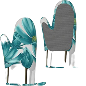 Gant de four double en coton de haute qualité style personnalisable Technics Feature Origin India - Product Image 4