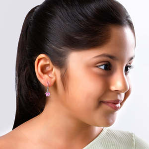 Pendientes de plata de mariposa mágica para niños, joyería bonita para niños - Product Image 5