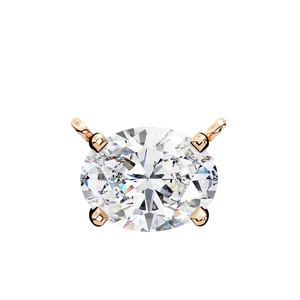 Pendentif en or 18 carats avec un magnifique diamant cultivé en laboratoire pour femmes - Product Image 4