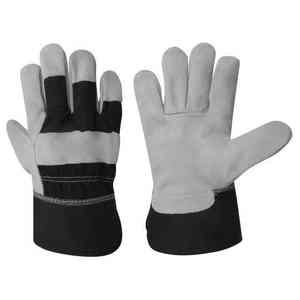 Gants de travail du cuir fabriqués par le fabricant OEM, haute qualité, dernière conception, gants de travail du cuir anti-âge haute visibilité en matière synthétique - Product Image 4