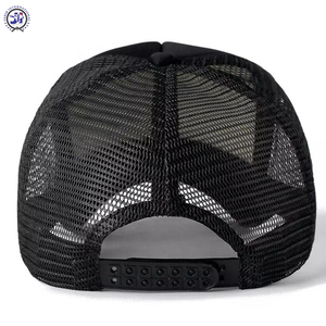 2024 nouveau Offre Spéciale hommes s maille femmes 5 panneau camionneur chapeaux solide Western brodé Patch camionneur chapeaux - Product Image 2