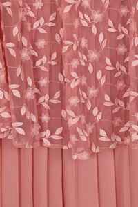 Vintage Casual Long Maxi Dress <b>Women</b> Boat Neck Lace-up <b>Cape</b> Sleeve Solid A-Line Silhouette Chiffon Fabric Natural Maternity 100% - Product Image 6